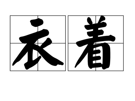 衣着（汉语词语）