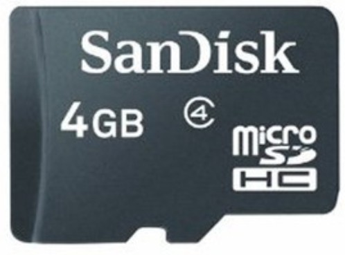 闪迪移动microSD存储卡(4GB)