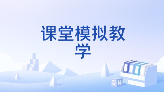课堂模拟教学