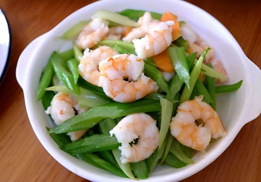 芹菜炒虾仁