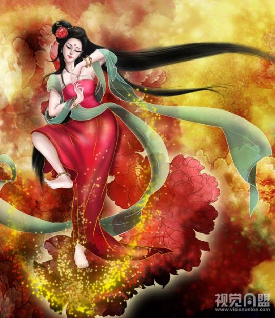 云想衣裳花想容（李白著名诗句）