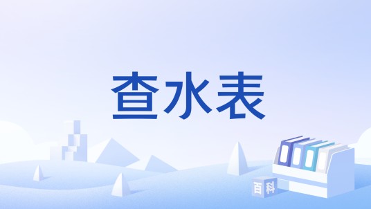 查水表（自来水公司检查水表的行为）