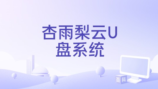 杏雨梨云U盘系统