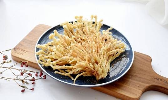 酥炸金针菇
