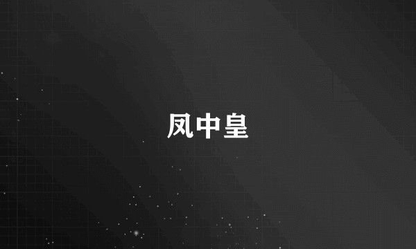 凤中皇