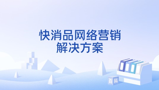 快消品网络营销解决方案