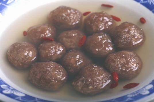 藕粉圆子