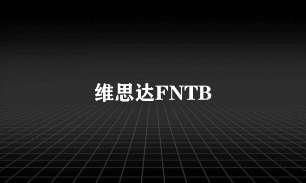 维思达FNTB
