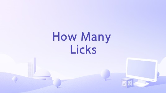 How Many Licks