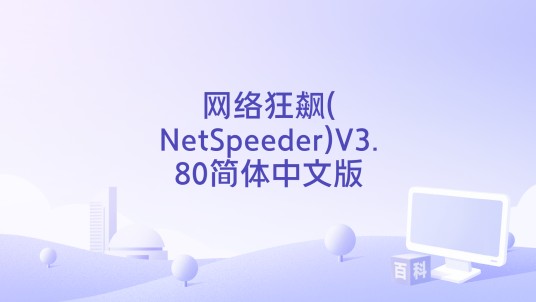 网络狂飙(NetSpeeder)V3.80简体中文版