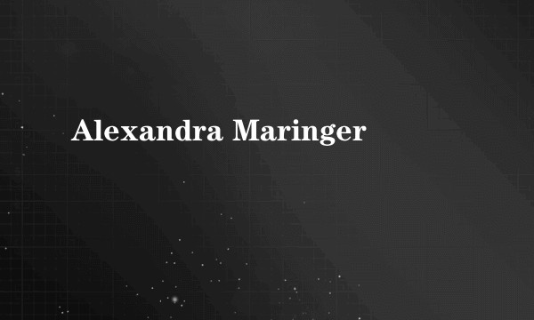 Alexandra Maringer