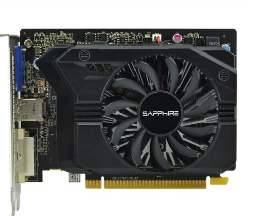 蓝宝石R7 250 2G GDDR5 白金版
