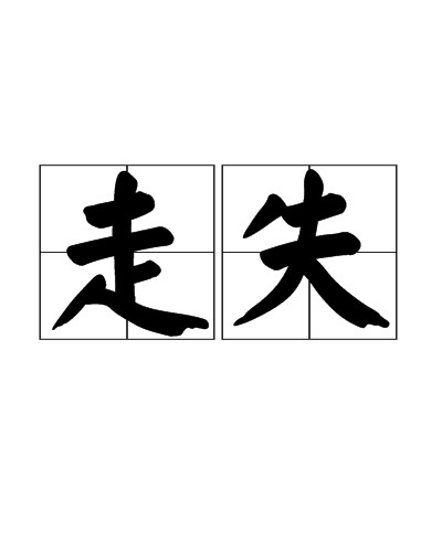走失（汉语词语）