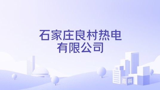 石家庄良村热电有限公司