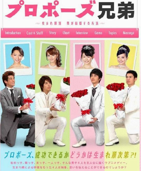 求婚兄弟～按出生顺序：男人结婚的方法～