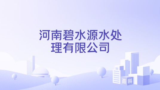 河南碧水源水处理有限公司