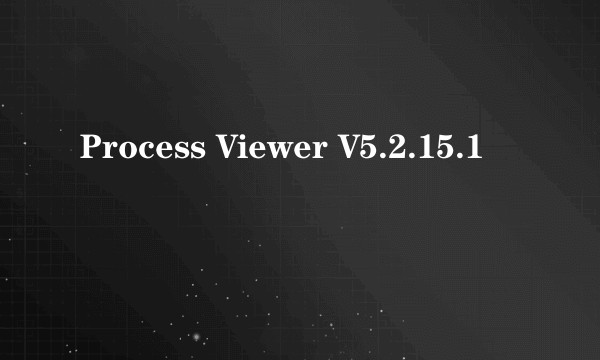 Process Viewer V5.2.15.1