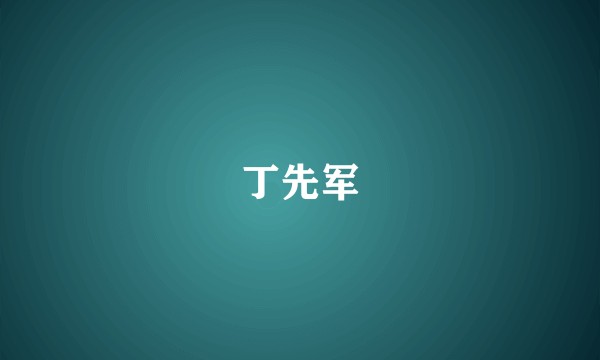 丁先军