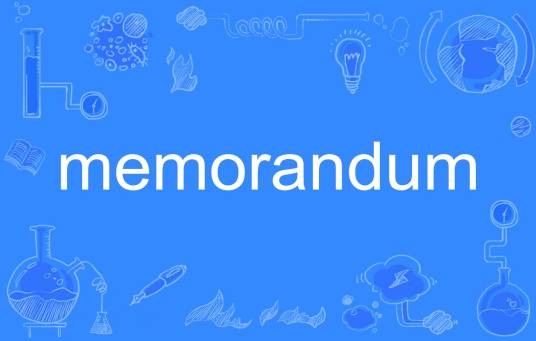 memorandum