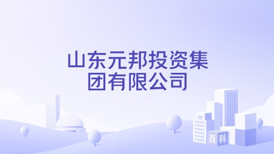 山东元邦投资集团有限公司