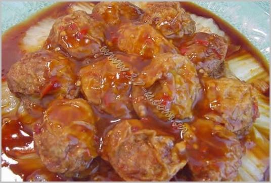 红烧油面筋