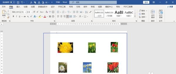 word6张图片排版
