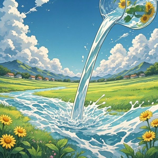 《牛奶成河》的动漫