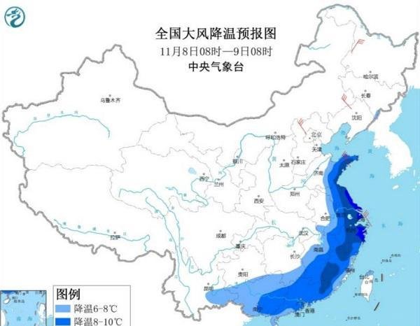 寒潮发威南方气温纷纷触底 东北鞍山暴雪全城开启步行模式