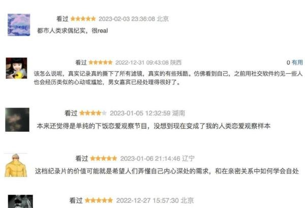 关于约会和爱情,那些赤裸的提问和真实的记录