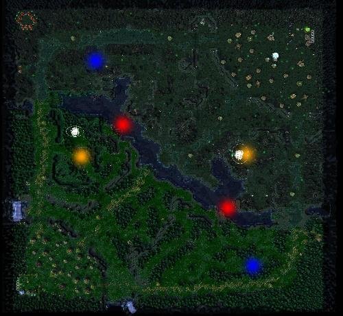 dota所有商人的位置  要具体的