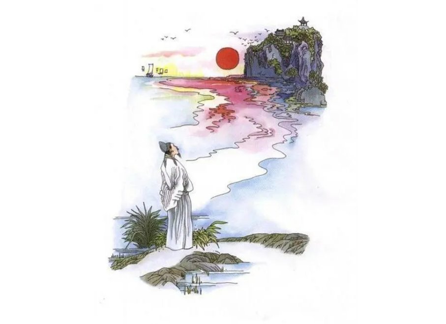 《望天门山》全文解释是什么?