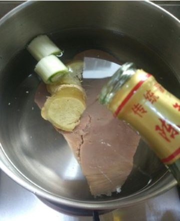煮羊肝的做法