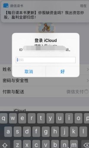 苹果支付宝显示付款方式被拒