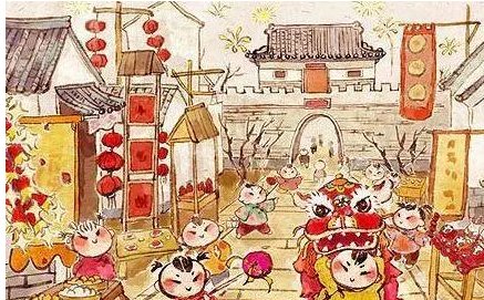 春节的来历和习俗(英文版）