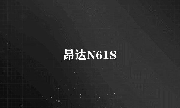 昂达N61S