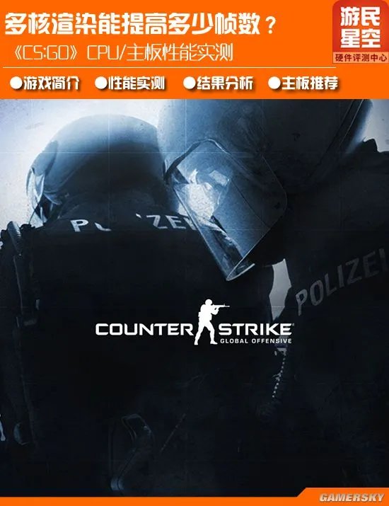 多核渲染能提高多少帧数?《CS:GO》CPU性能实测