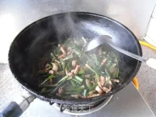 肉丝青蒜苗