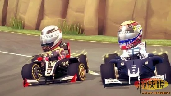抄袭跑跑卡丁车?《F1赛车明星》新预告及截图赏