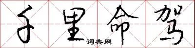 千里命驾