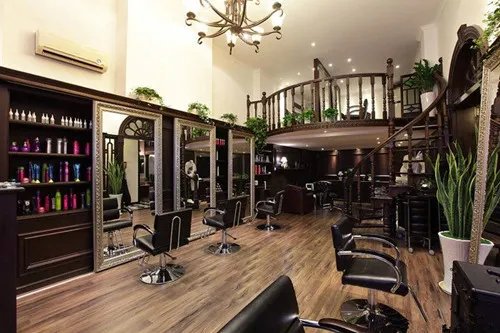 小型美发店装修效果图 30平米小型美发店装修案例