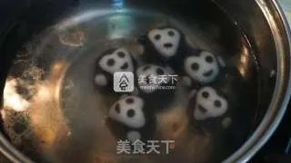 猴头汤圆和熊猫汤圆