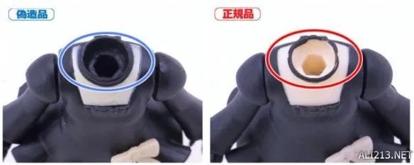 正版手办与盗版邪神大比拼 比一比就可以看出真假!