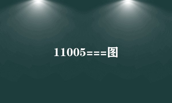 11005===图