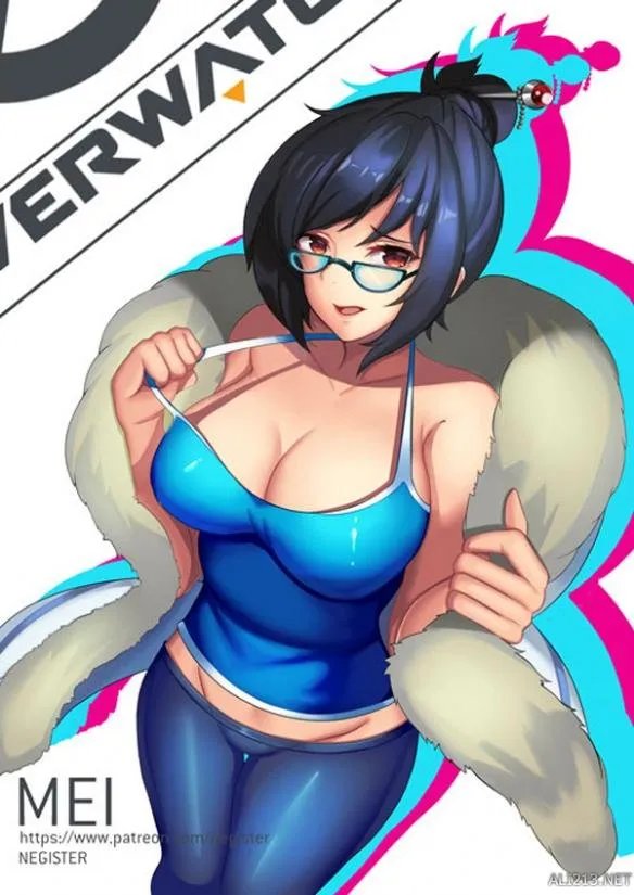 《守望先锋》小美精彩美图欣赏 胸比头大是几个意思