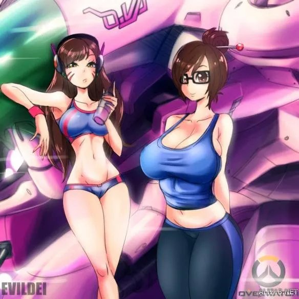 《守望先锋》小美精彩美图欣赏 胸比头大是几个意思