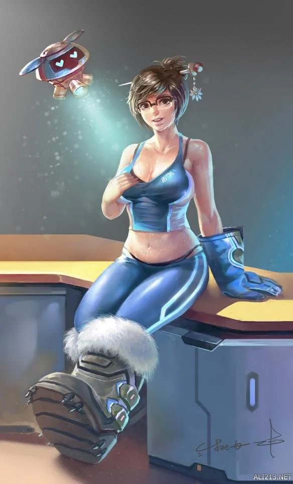 《守望先锋》小美精彩美图欣赏 胸比头大是几个意思