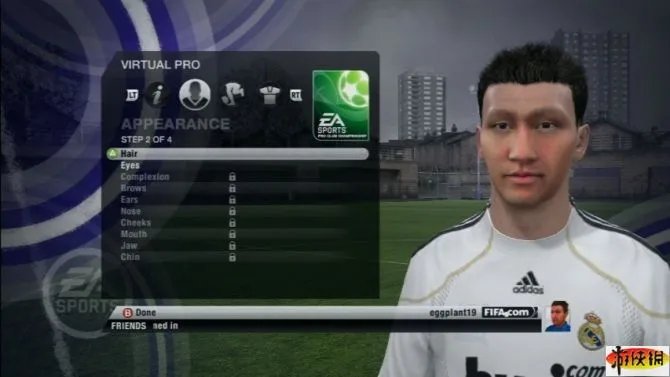 《FIFA 11》GAME FACE图文教程(FIFA自建3D头像,让自己出现在游戏里)