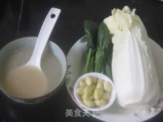 鸡汤银杏大白菜