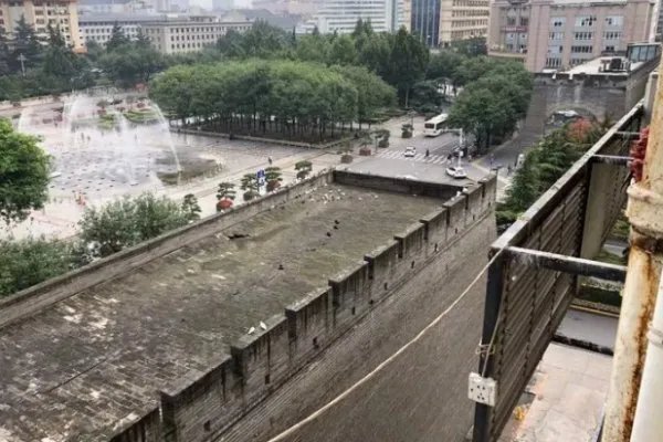 西安城墙坍塌的地方具体是在哪块?
