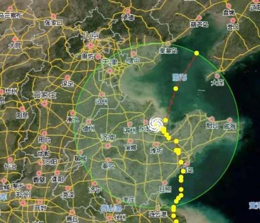 台风马利奇登陆最新消息 山东台风暴雨预警继续发布